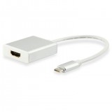 CABLE ADAPTADOR EQUIP USB TIPO C A HDMI 15cm 133452