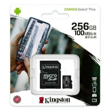 Kingston MicroSDXC 256GB C10 + Adaptador SDCS2/256GB
