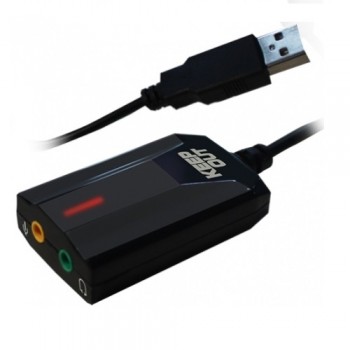 TARJETA DE SONIDO KEEP OUT USB 7.1 PS4 ADAP. + SOF HXADAP