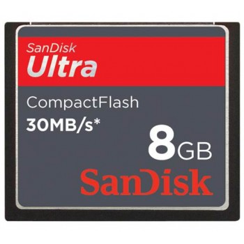 TARJETA MEMORIA COMP. FLASH 8 GB SANDISK MECDCF8GBSD