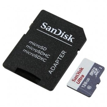 TARJETA MEMORIA MICRO SD 128GB SANDISK CLASE 10 SI SDSQUNS-128G-GN6