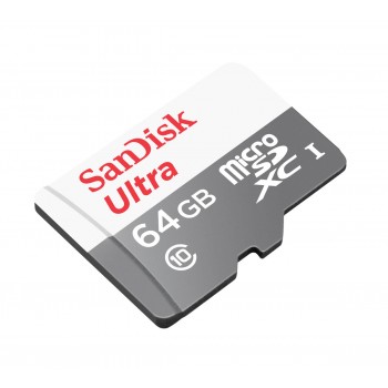 TARJETA MEMORIA MICRO SD 64GB SANDISK CLASE 10 SIN SDSQUNB-064G-GN3